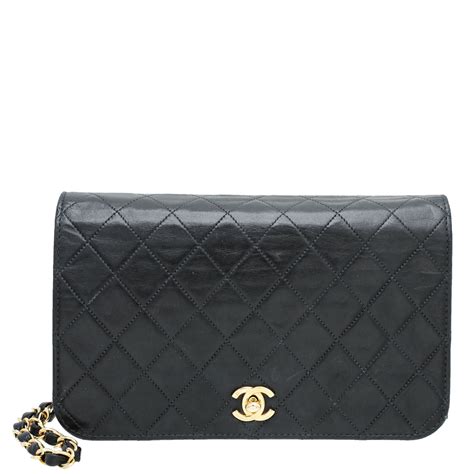 chanel chain wallet full flap turnlock bag|Chanel wallet sizes.